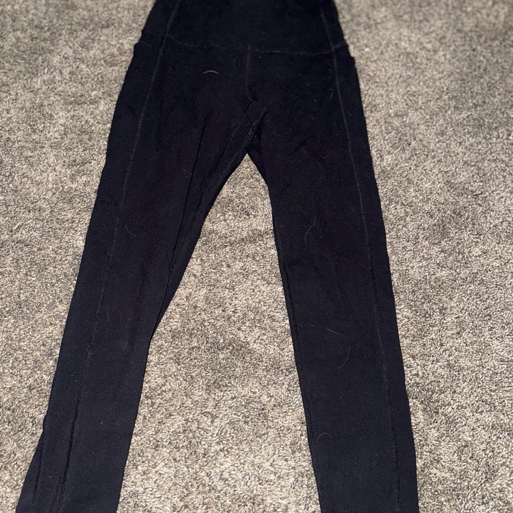 Black High-Waisted Leggings